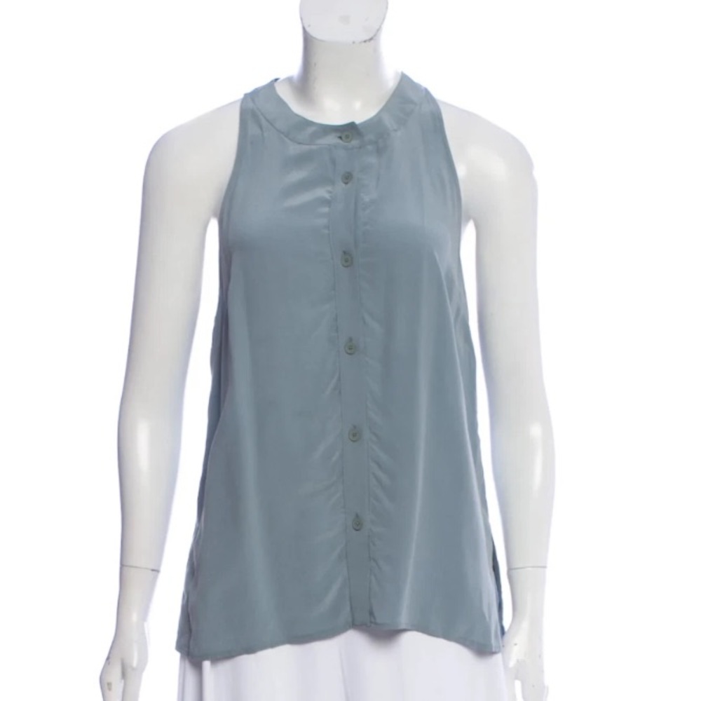 Alexander Wang Small- Silk Button Down Top - image 1